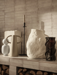 vases et bougeoir scandinaves