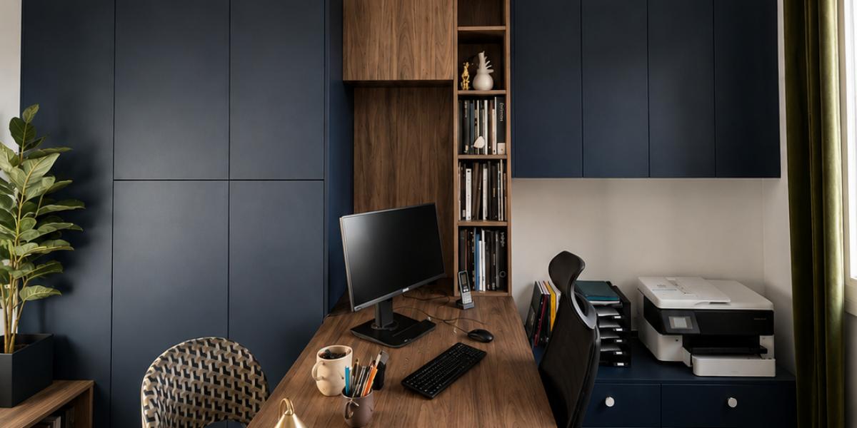 Image Aménagement d'un bureau professionnel sur mesure à Caen