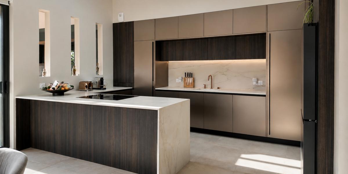 Image Cuisine italienne haut de gamme sur mesure à Caen | ESKALE DESIGN INTERIEUR