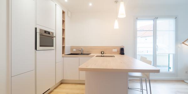 Image Rénovation complète d'un appartement à Cabourg Port Guillaume en Normandie
