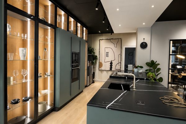 cuisine sur mesure en bois à Caen