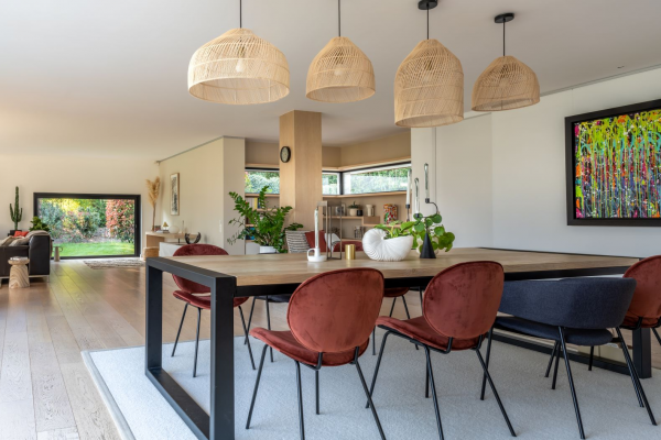 séjour contemporain design en Normandie 